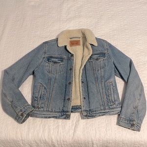 Levi’s Original Sherpa Lined Trucker Denim Jacket